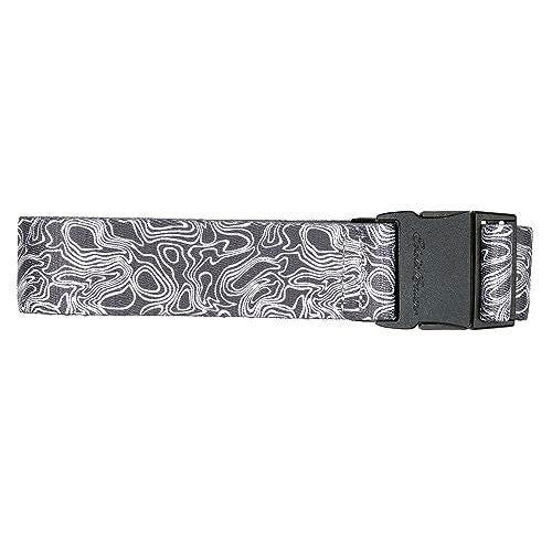 Eddie Bauer Trail Belt Active Stretch Webbing with Quick Release Buckle Grey OS - Image 3