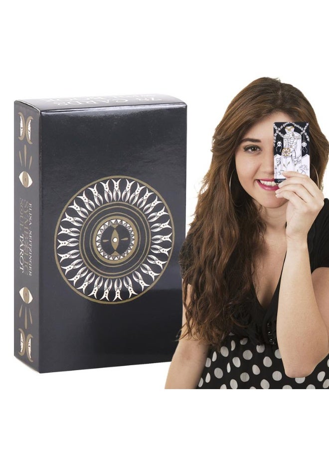 NIBEMINENT Symbolic Heart Tarot Card Entertainment Edition Divination Cards - Destiny Divination Symbol Heart Tarot Card Set - Family Divination Board Game - Image 2