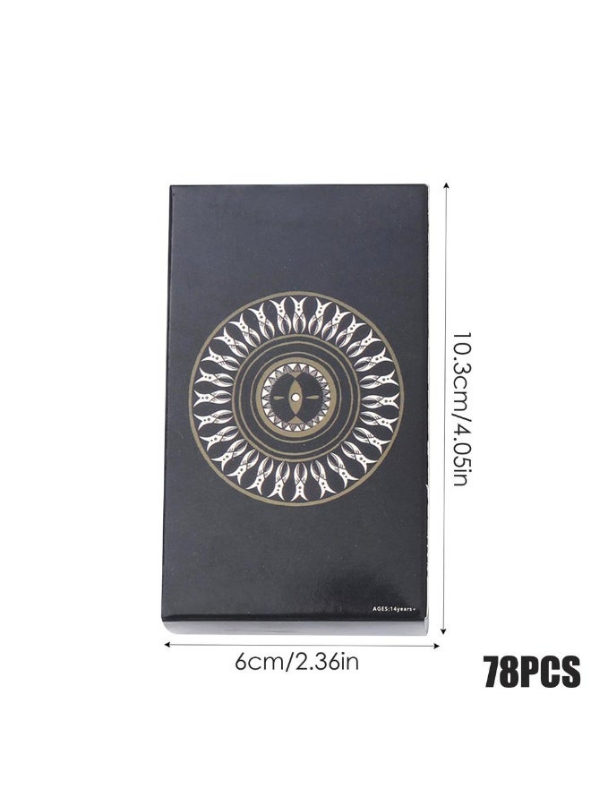 NIBEMINENT Symbolic Heart Tarot Card Entertainment Edition Divination Cards - Destiny Divination Symbol Heart Tarot Card Set - Family Divination Board Game - Image 1