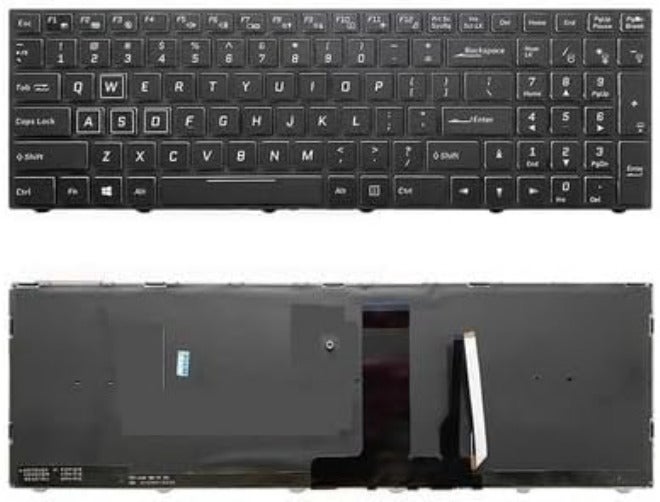 Laptop Keyboard for Hasee for ZX6-CP5S1 ZX6-CP5A1 ZX7 CP5SC CP5S2 Easy to Replace(Colorful Backlit 1) - Image 1