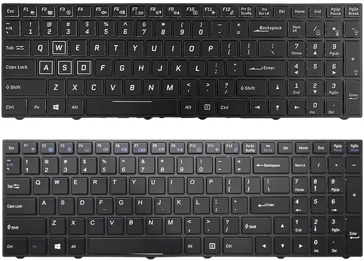 Laptop Keyboard for Hasee for ZX6-CP5S1 ZX6-CP5A1 ZX7 CP5SC CP5S2 Easy to Replace(Colorful Backlit 1) - Image 2