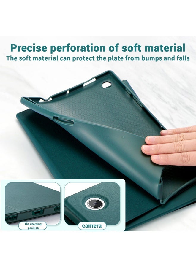 Genetic Touch-Sensitive Leather Case with Bluetooth Keyboard for Samsung Galaxy Tab S10 Ultra 12.4 / S10 FE+ - Image 5