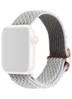 PROMASS Wave Texture Nylon Replacement Watchbands For Apple Watch Series 1/2/3/4/5/6/7/SE 38-40-41mm Seashell 