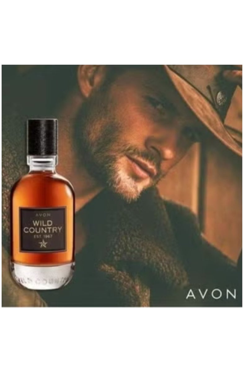 AVON Wild Country Perfume For Men - EDT - 75ml - Image 3