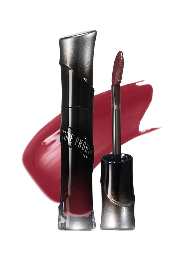 TIMEPHORIA Lunara Frost 3D Lip Gloss, 011 Odyssey - Wine Red, High-Shine Glossy Finish, Juicy Pigment Lip Gloss with 3D Plumping Effect, 24H Hydration with Hyaluronic Acid, Non-Sticky Cushiony Gel - Image 1