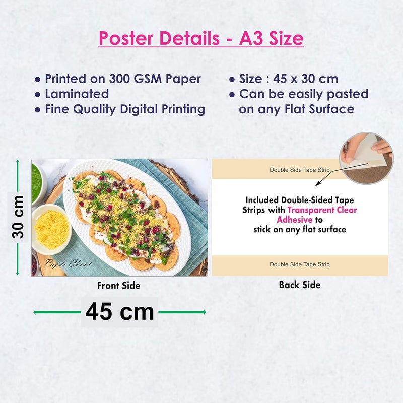 ESCAPER ملصقات الطعام السريع الهندي ESCAPER - Image 3