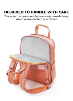 Mokobara MOKOBARA The Sundae Backpack Soft Nylon Water-Resistant 15" Laptop Bag with Luggage Sleeve for Work, Travel, and Daily Use for Women Black  - Image 5