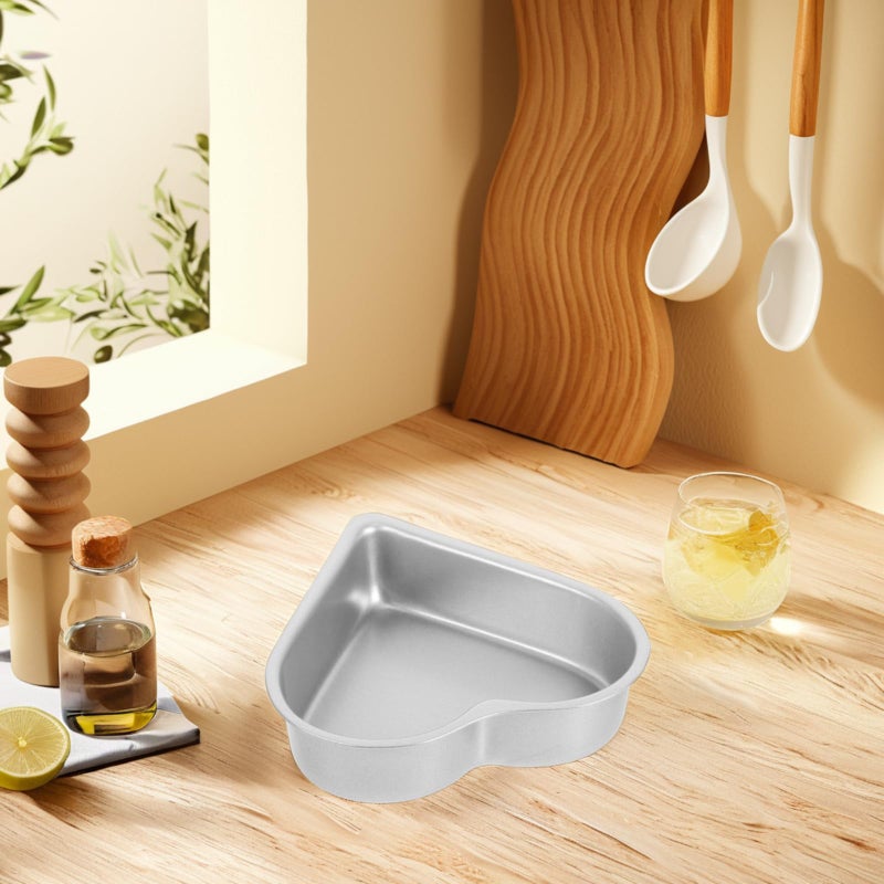 Heart Shaped Cake Pan Metal Bakeware Heat Resistant Mold for Baking Cake Pudding Jelly - Image 5