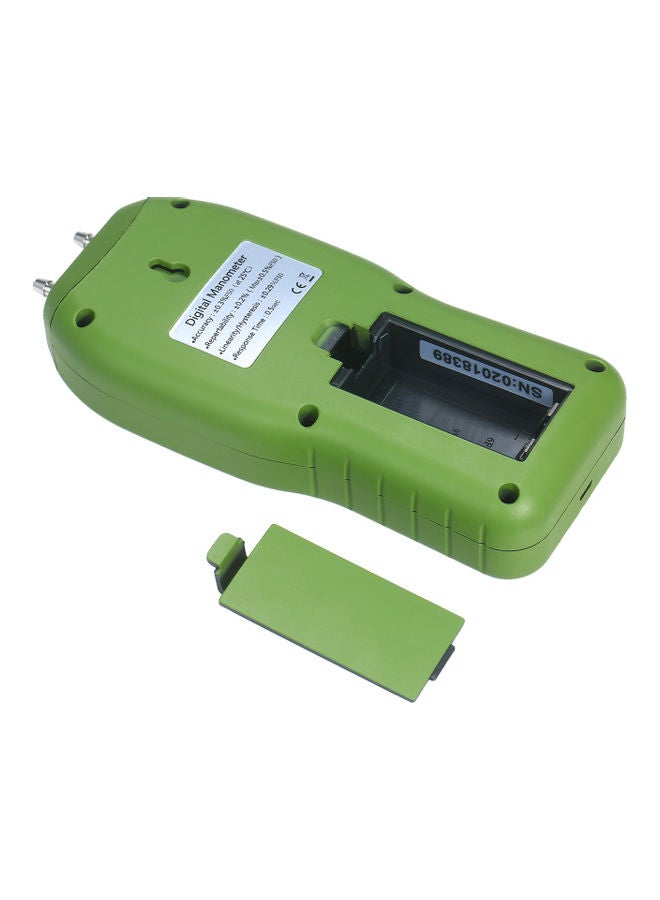 NIBEMINENT Handheld Portable Household Digital Pressure Gauge Green 18.50X4.50X10.00cm - Image 3