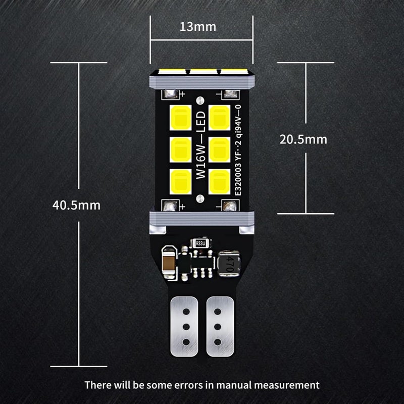 Wivplex T15 W16W LED Bulbs for Car Lighting - Image 2