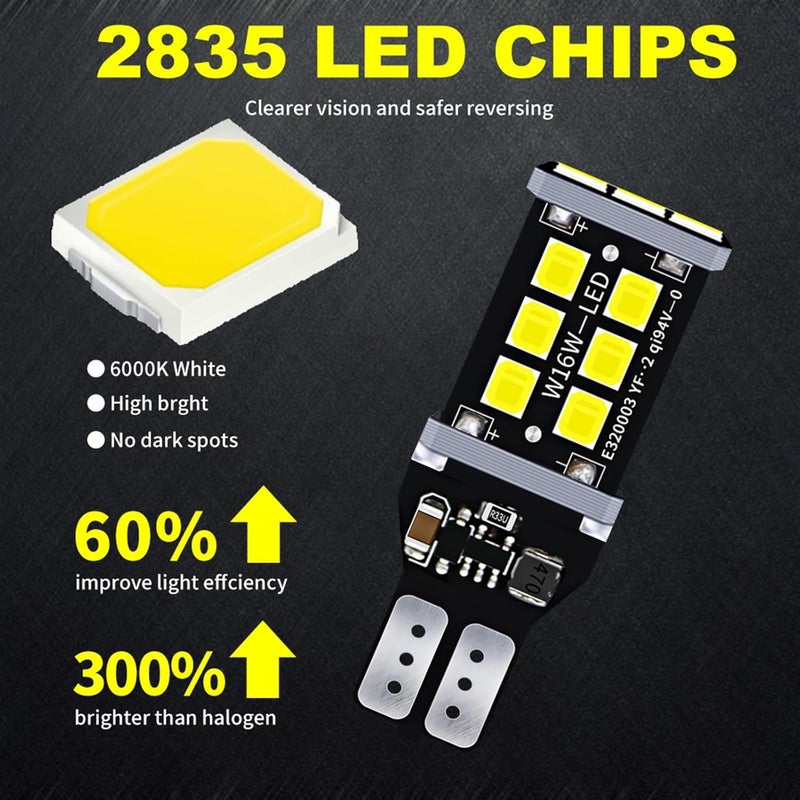 Wivplex T15 W16W LED Bulbs for Car Lighting - Image 4