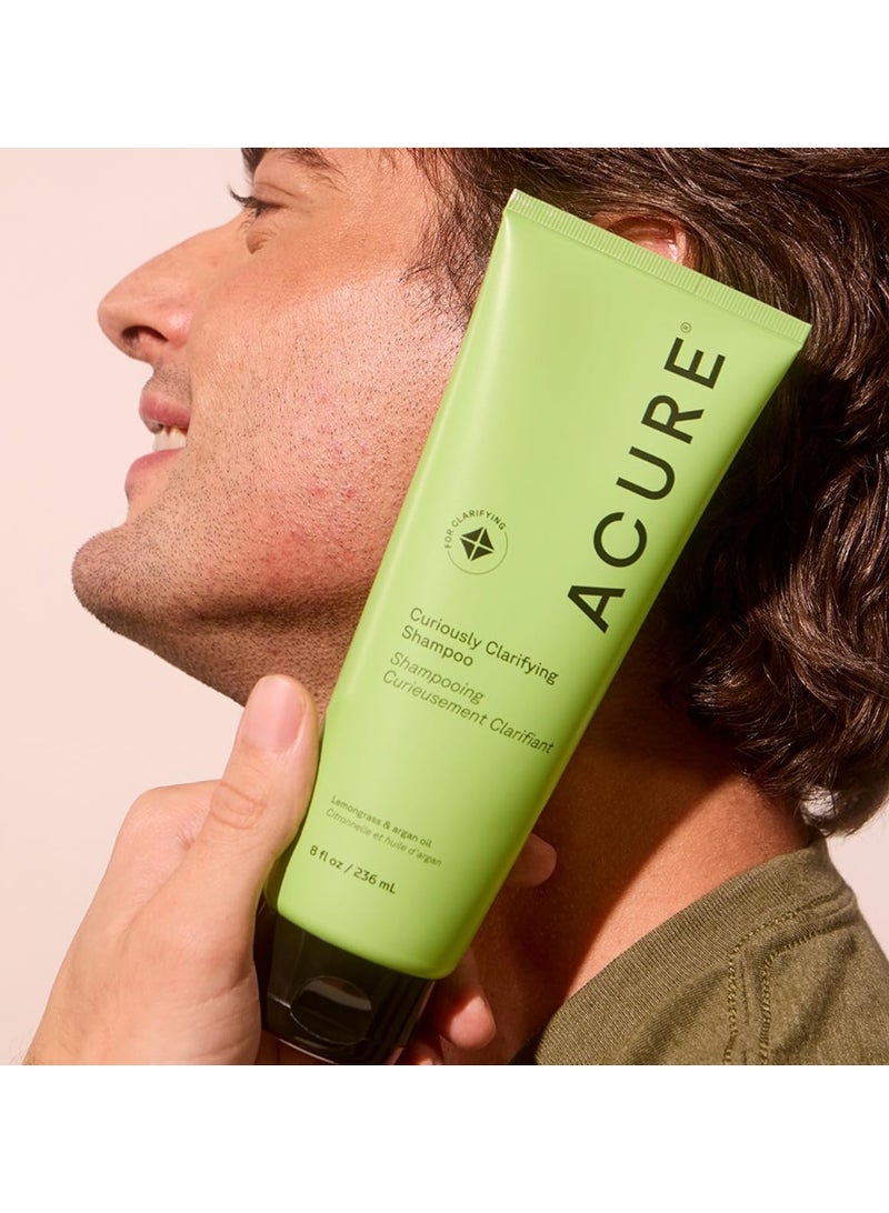 أكيور شامبو أكيور كريوسلي كلاريفاينج، عشبة الليمون وزيت الأرغان 236 مل - Image 3
