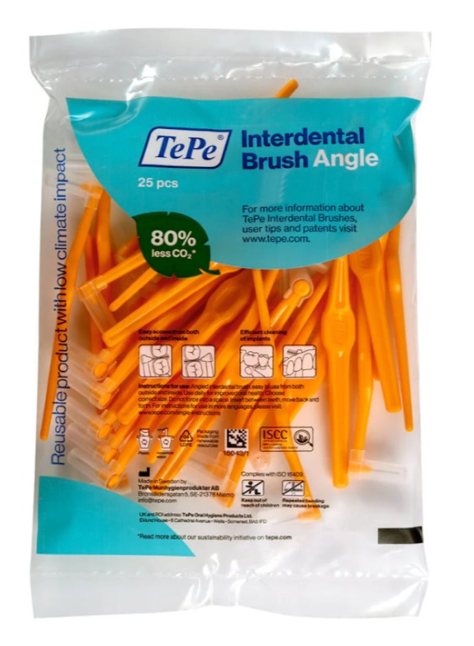 Tepe Angle™ Interdental Brushes Orange - 0.45 mm