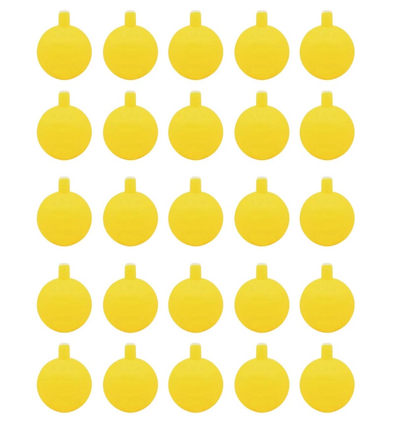 Tovip 50Pcs 35mm Squeakers Toy Repair Fix Dog Pet Baby Toy Noise Maker Insert Replacement Yellow - Image 2