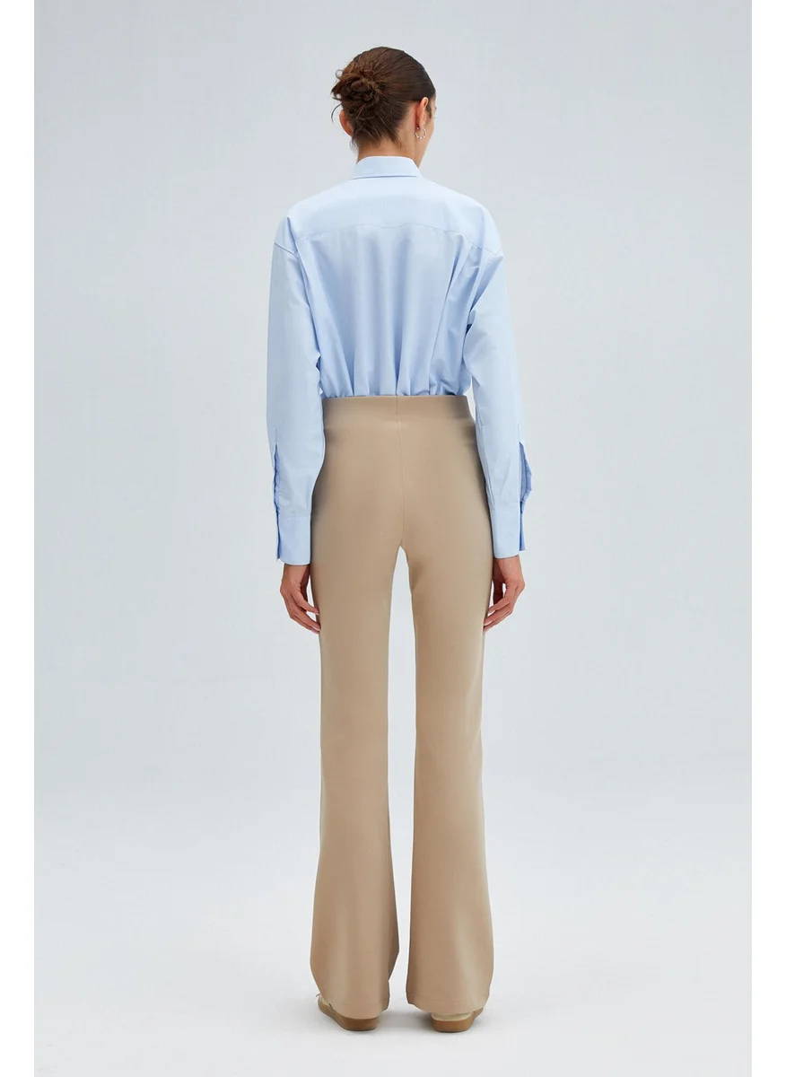 توتشي High Waist Scuba Trousers
