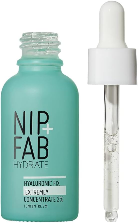 NIP+FAB Nip Fab Hyaluronic Acid Fix Extreme 4 2 Concentrate Daily Concentrated Drops for Face Quick Drying Serum for Hydration Dewy Visibly Plumped Skin - Image 3
