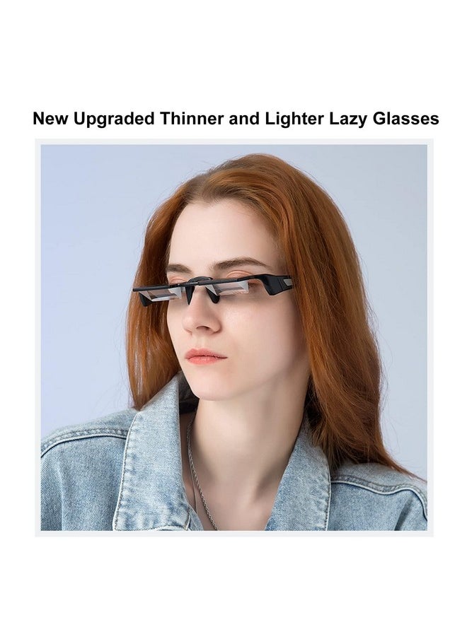 okcsc - Lazy Reading Glasses Light Thinner Horizontal Hd Glasses For Lying Down To Watch Tv/Mobile Reading Books 90°Angle Prism Lazy Readers Glasses - Image 1
