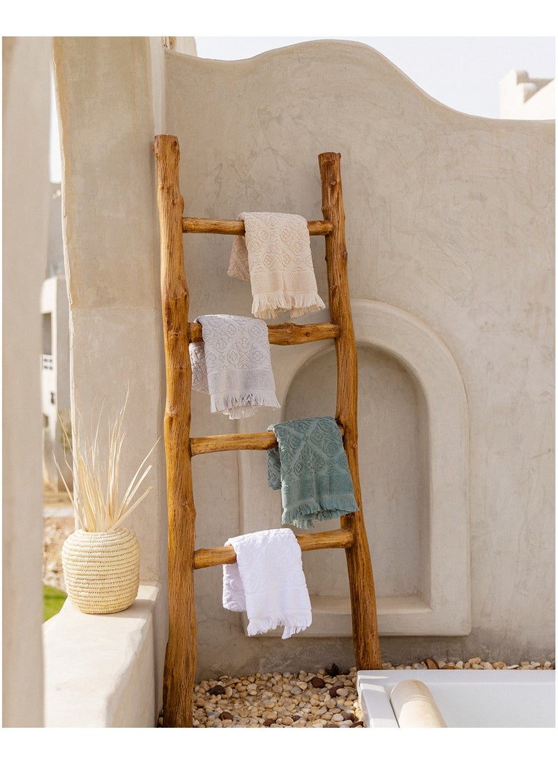 More cottons Arabesque Towel 600GSM size 70x140 color grey  - Image 1