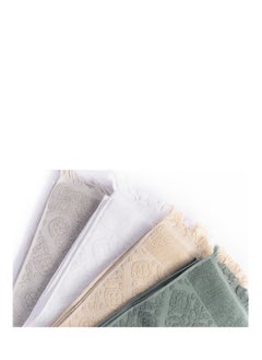 More cottons Arabesque Towel 600GSM size 70x140 color grey  - Image 2