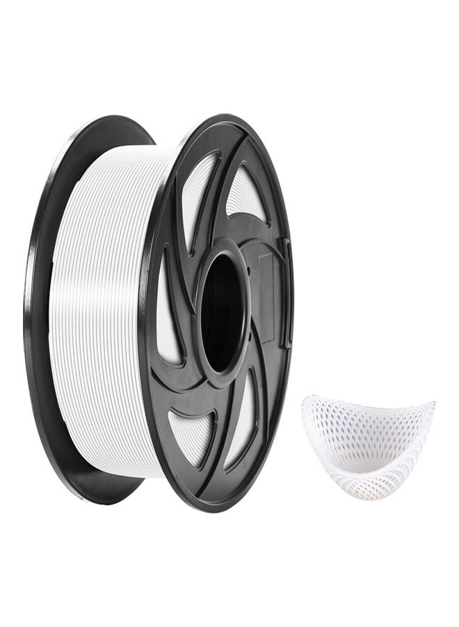 NIBEMINENT 1.75mm 3D Printer Filament White/Black - Image 2