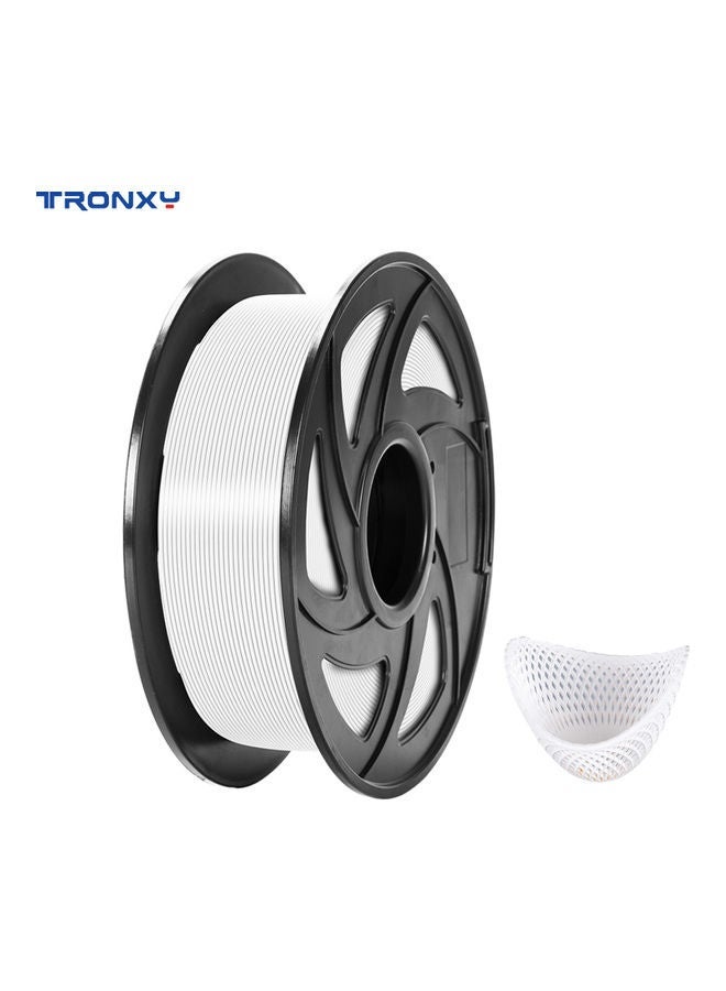 NIBEMINENT 1.75mm 3D Printer Filament White/Black - Image 1