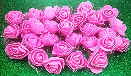 DeLush Artificial Flowers Assorted 72 Pieces - Image 2