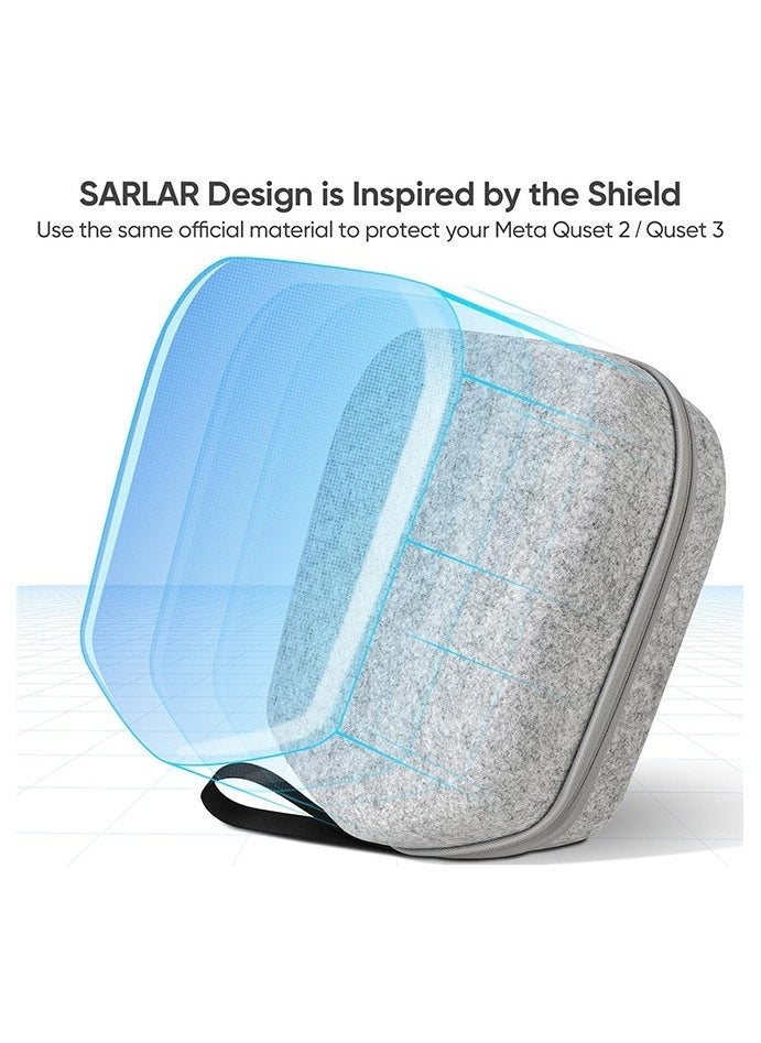Carry Case Bag, Carrying Case Storage Bag Dustproof and Drop-proof for Oculus Quest 2 VR Headset