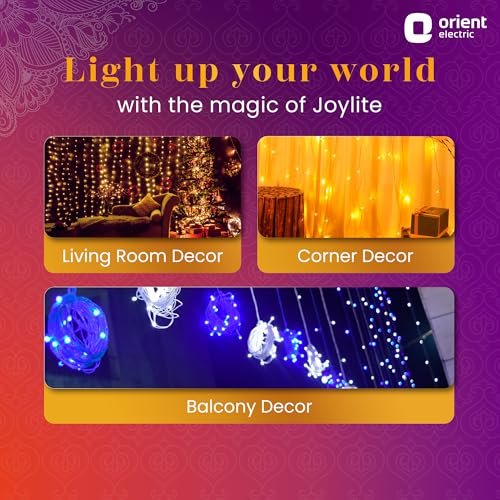 Orient Electric Orient Joylite Pixel Strip LED 10 m 46 LEDs Rope Light for Home Decoration | Indoor and Outdoor use | Direct Plug-in | Warm White, Pack of 5 - Image 5