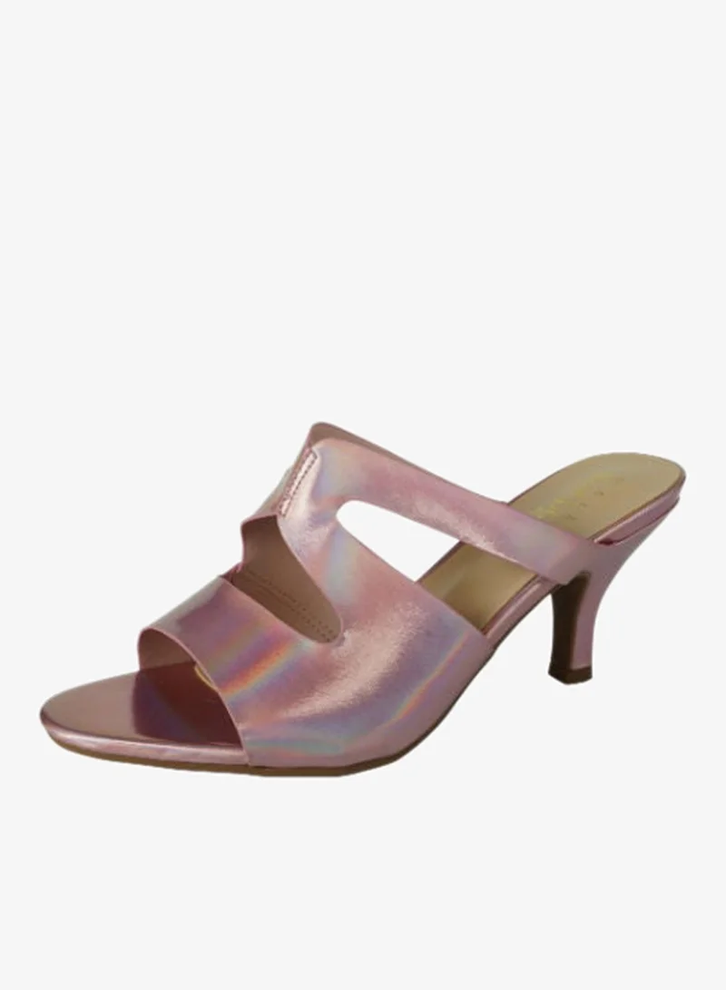 Michelle Morgan Pink Michelle Morgan Ladies Kitten Heel 213RC003 Pink for Women | Best Price UAE