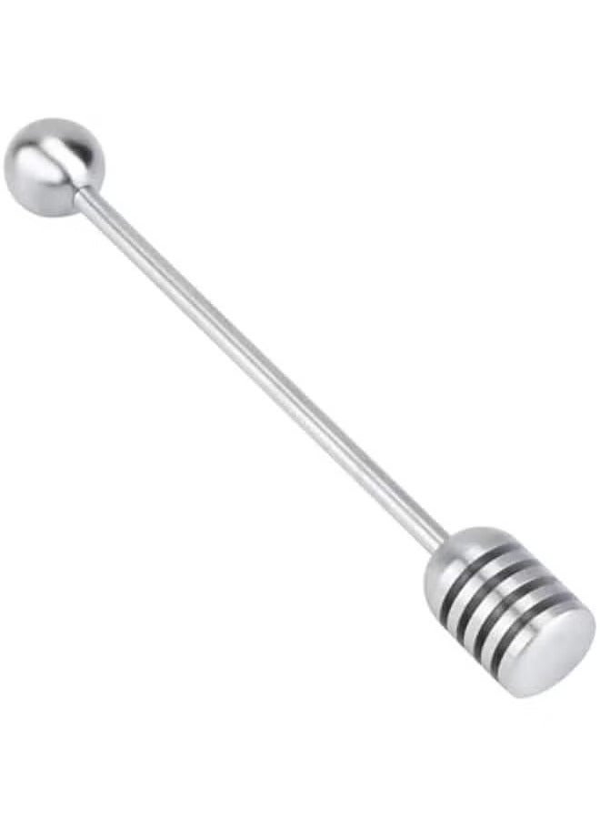 Hy Dipper Sticks, Solid Stainless Steel Hy and Syrup Dipper Stick Long Handle Hy Spoon Stirrer Mixing Tool for Hy Pot Jar Containers hy jar - Image 1