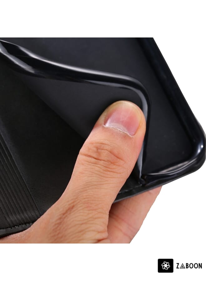 Zaboon Protective Case For iPhone XR Shockproof Leather  with Wrist Strap - Image 5