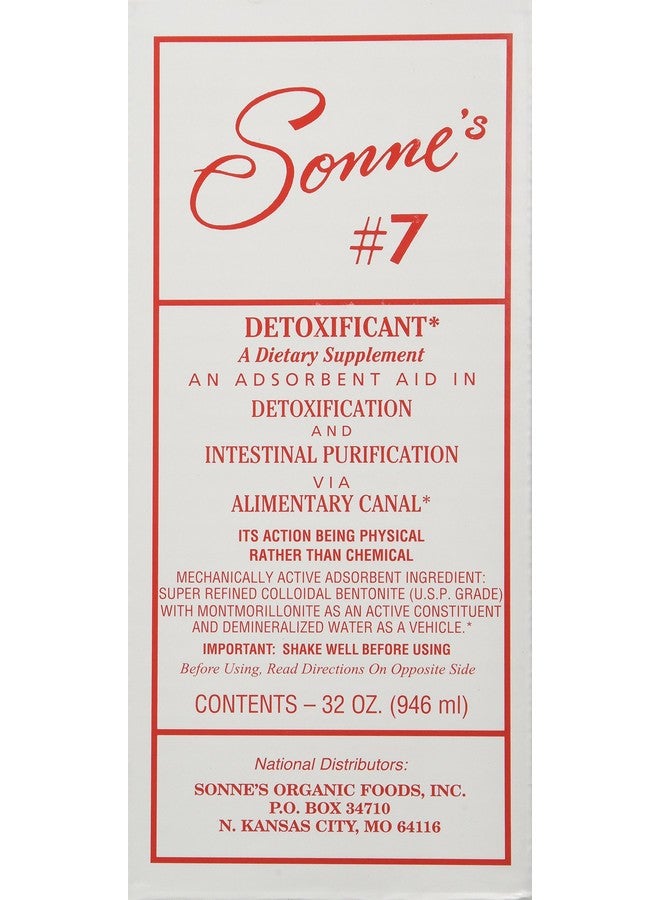 Sonne's Detoxification No 7, 32 Fluid Ounce - Image 1