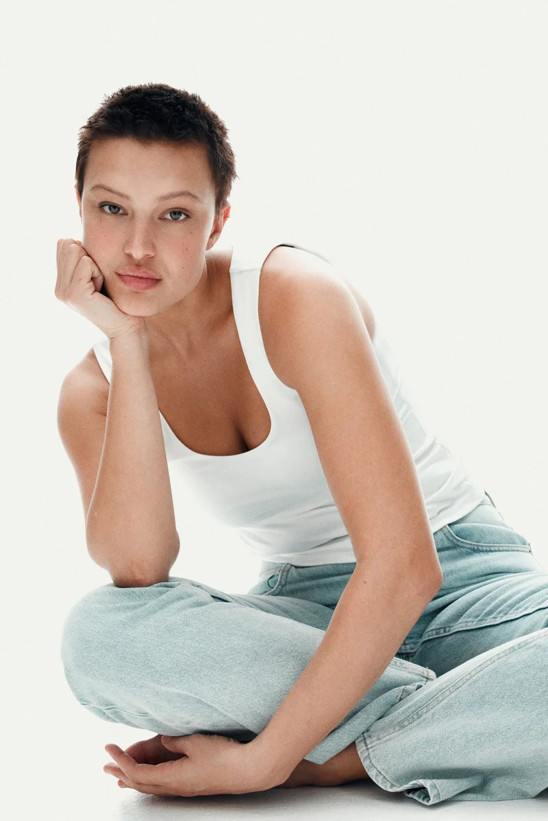 H&M Microfibre vest top