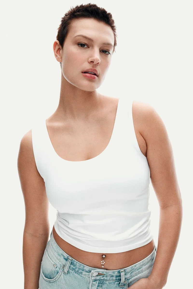 H&M Microfibre vest top