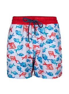 Men’s Swim Trunk with PVC Bag, Swimming Shorts for Men, Beach Shorts for Men with Elastic Drawstring Waistband, Soft Mesh Lining and Pockets, Standard Fit and Mid-Length, Mens Shorts for Running, Exercise, Size S | Made in Turkey