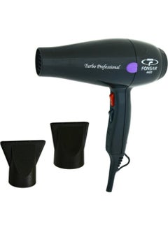 Professional PRF-4400 Turbo Professional 2400 Watt Blow Dryer F Black No 220 - 240 V No Ac 2 Stage