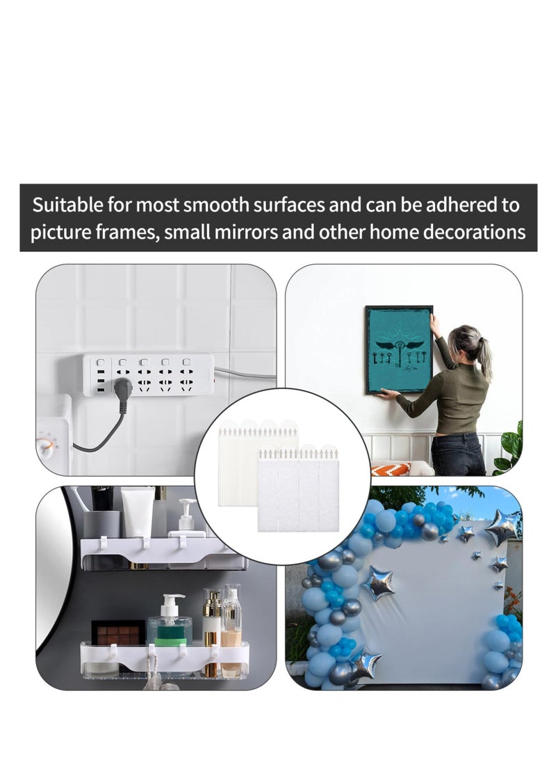 SYOSI 36 Pairs/72PCS Picture Hanging Strips, Command Strips, Command Picture Hanging Strips, Picture Canvas Hanger No Nails, Sticky Picture Hanging Stripsfor Frame Photos Pictures Posters Hanging Decor - Image 4