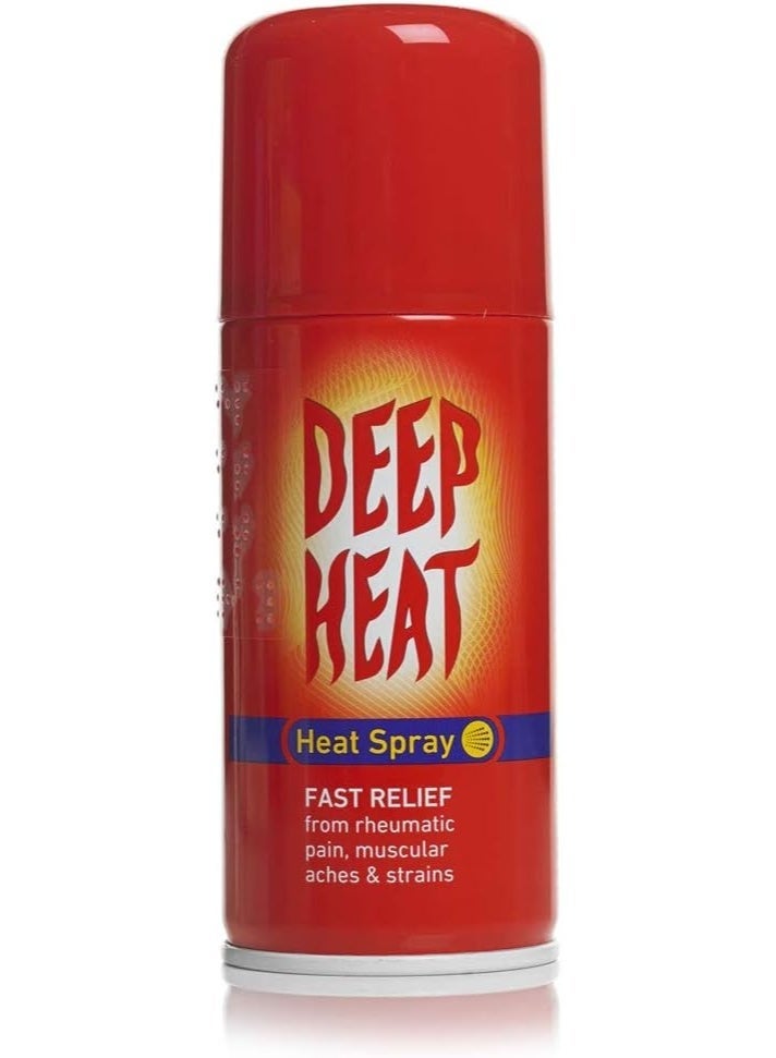DEEP HEAT Fast Relief Spray 150ml - Image 1