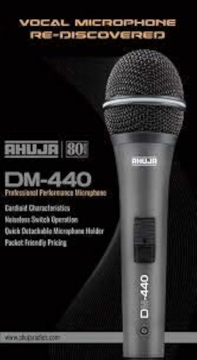 Ahuja DM-440 Undirectional Dynamic Microphone - Image 2