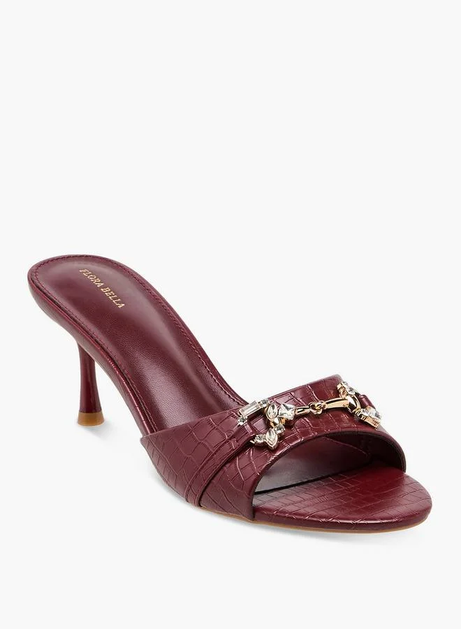 Flora Bella By Shoexpress Flora Bella Women Flared Heel Sandals