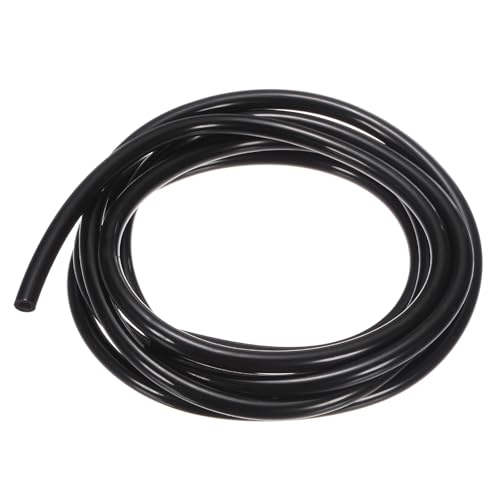 M METERXITY Tubing Carburetor Fuel Vent Line 30mm012 ID 6mm024 OD 15m5 Long Polyurethane Gas Oil Tube for ATVGo KartDirt Bike Universal Petrol Pipe Replacement Black - Image 1