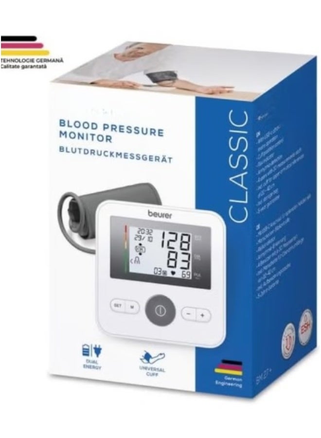 بيورير جهاز قياس ضغط الدم للذراع العلوية Bm27 Plus With Socket Tyoe c - Image 1