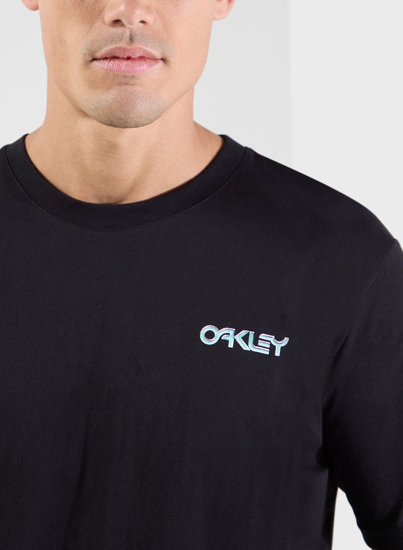 OAKLEY Mtl Ringed B1B T-Shirt  - Image 3