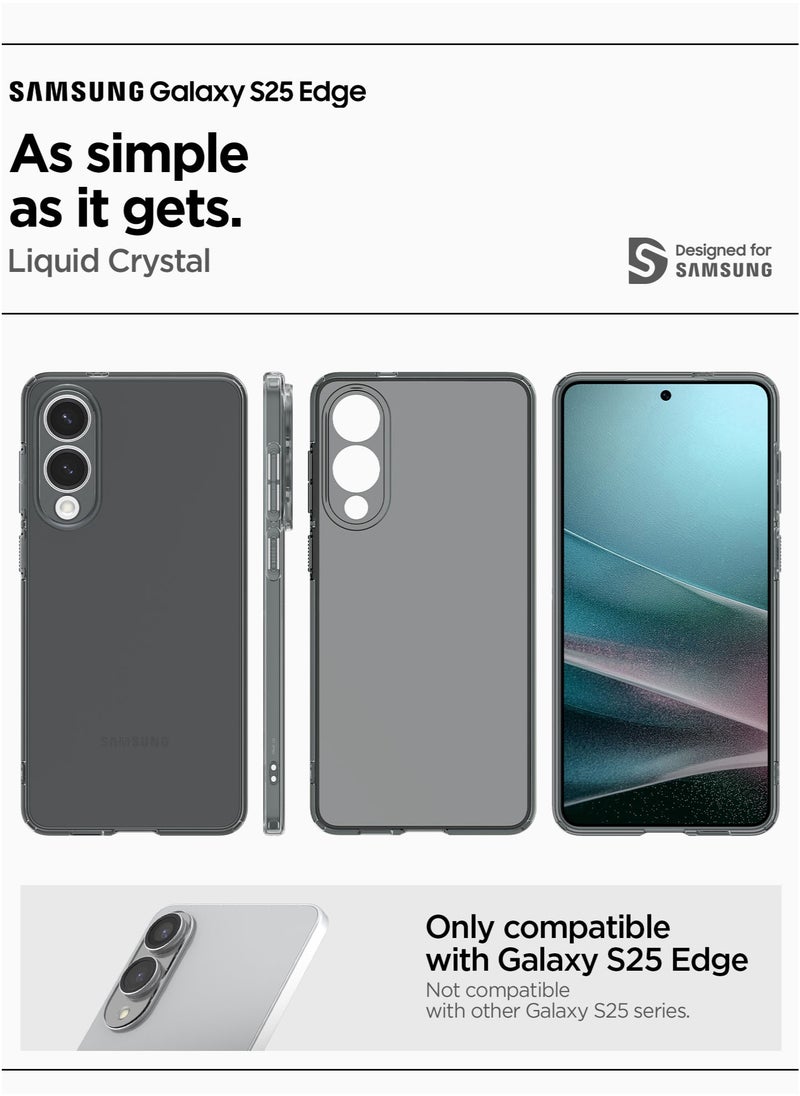 Spigen Liquid Crystal Samsung Galaxy S25 EDGE Case Cover (2025) - Space Crystal  - Image 2