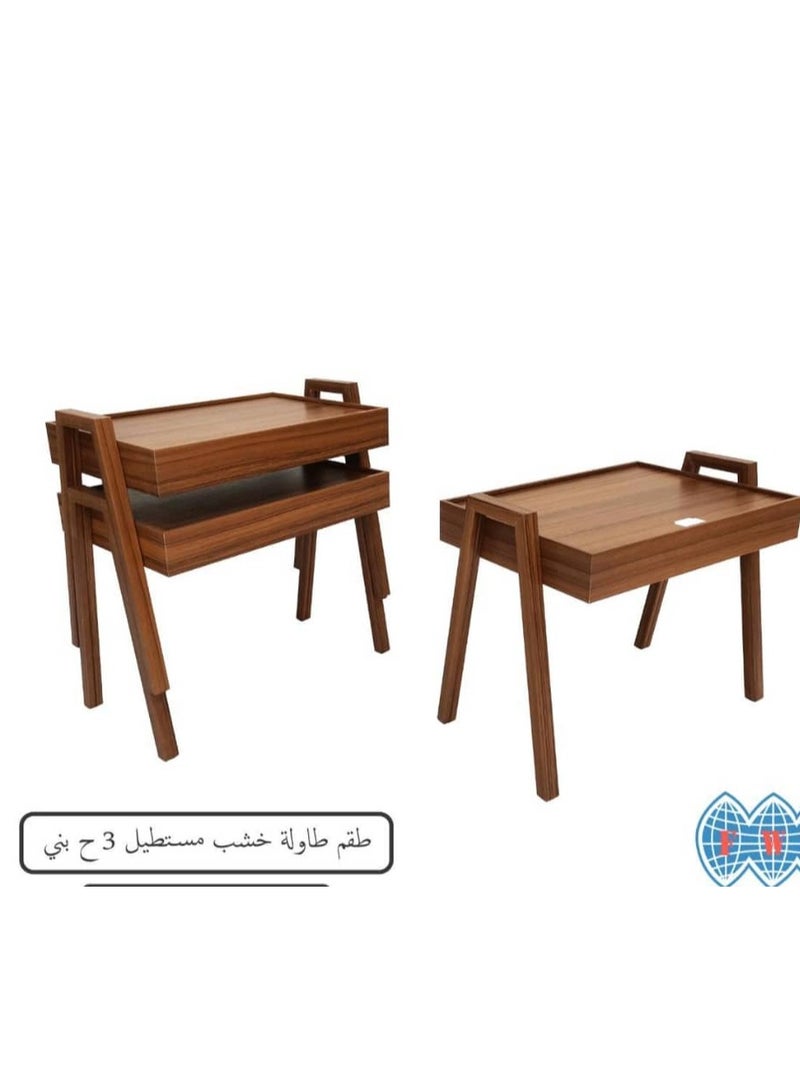AL KHALDIYA 3-piece side service tables for an elegant and ideal home, suitable for serving
