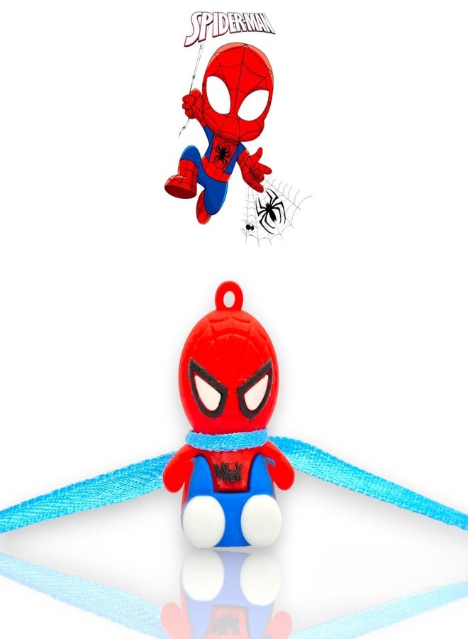 Elleva Spiderman Rakhi For Kids Boy Raksha Bandhan Cartoon Eraser Rakhi Combo, Set of 2 - Image 3