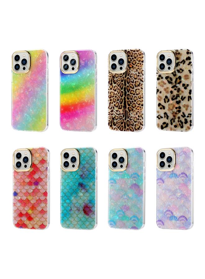S-TOP Case For iPhone 12 Pro Max Electroplating Shell Texture Phone Case - Image 2
