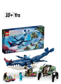 LEGO لعبة بناء أفاتار باياكان التلكون وبدلة السرطان 75579; يمكن للأطفال ومشاهدي الأفلام إعادة إنشاء القصص والمشاهد من أفاتار: طريق الماء; فكرة هدية عيد ميلاد ممتعة للأعمار 10 وما فوق (761 قطعة)  - Image 1