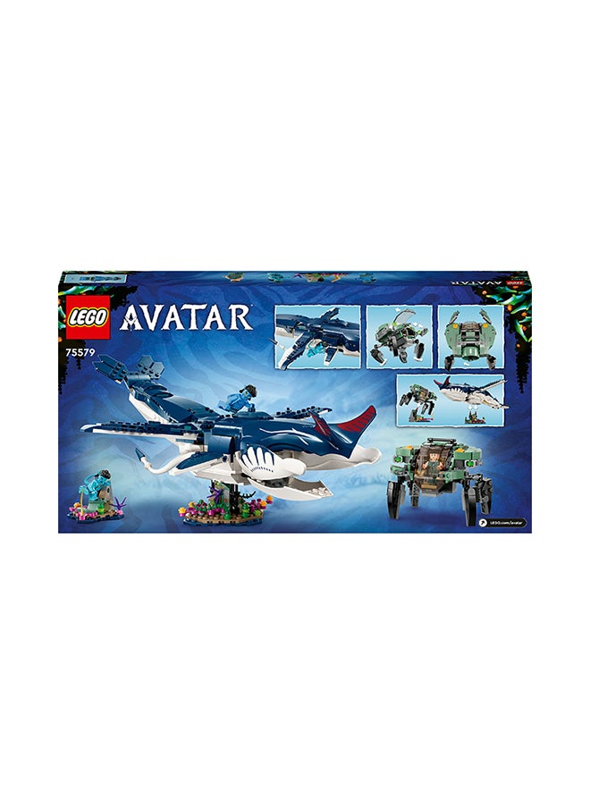 Avatar Payakan The Tulkun & Crabsuit 75579 Building Toy Set; Kids And Filmgoers Can Recreate Stories And Scenes From Avatar: The Way Of Water; A Fun Birthday Gift Idea For Ages 10+ (761 Pieces)