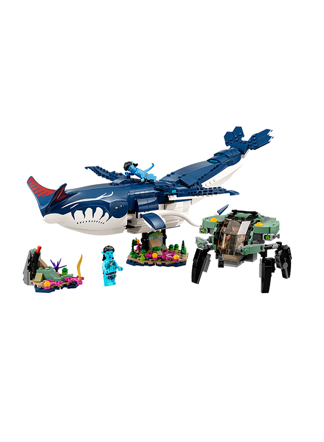 LEGO Avatar Payakan The Tulkun & Crabsuit 75579 Building Toy Set; Kids And Filmgoers Can Recreate Stories And Scenes From Avatar: The Way Of Water; A Fun Birthday Gift Idea For Ages 10+ (761 Pieces)